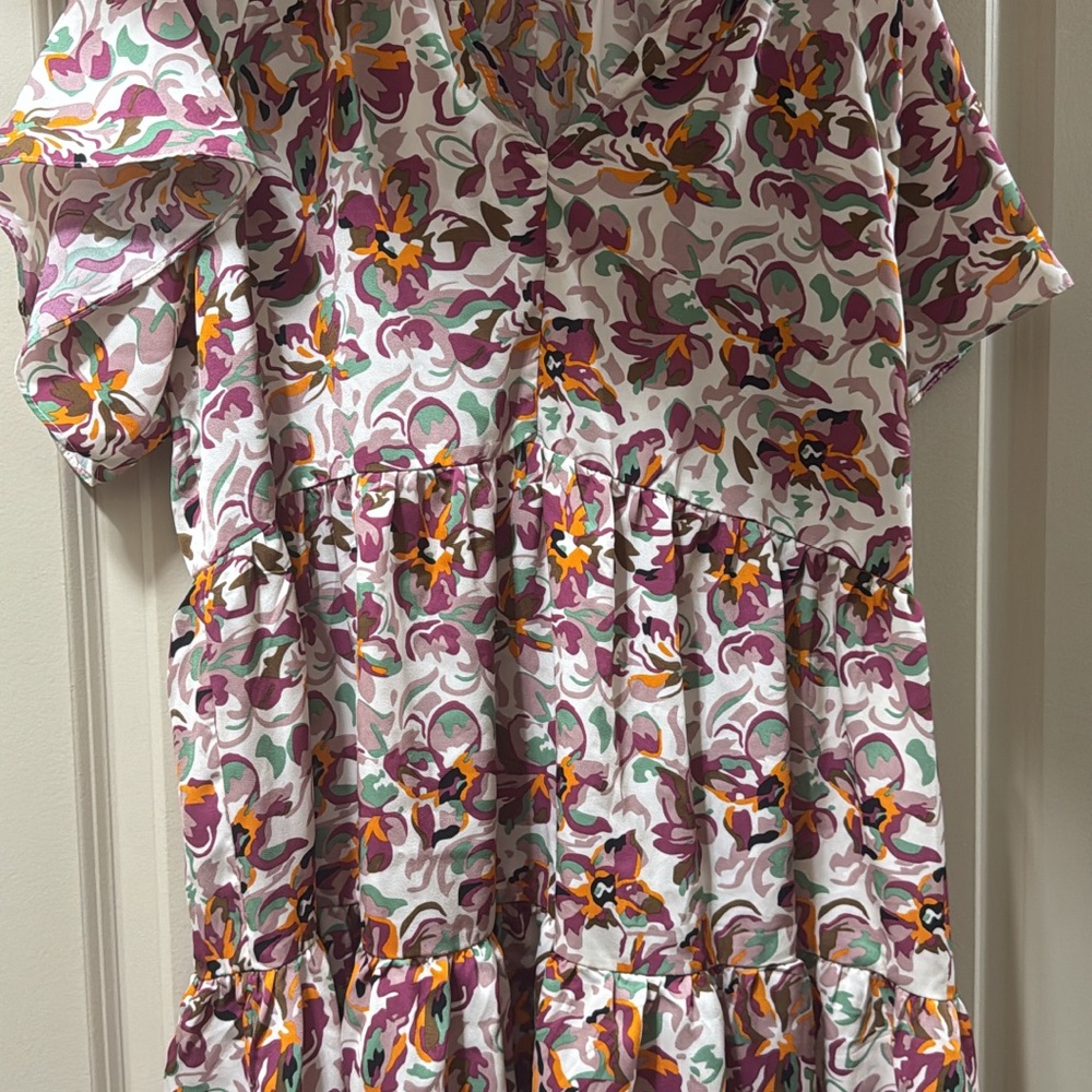Floral Patterned Dress